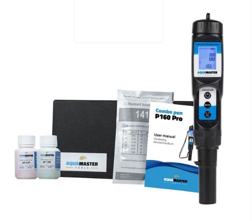 [C8DMH11205] Aquamaster P160 Pro pH EC TDS PPM and Temperature Meter