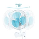 Clip fan oscillating DM