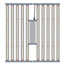 Platinum LED 1000W 10 Light Bars separate driver