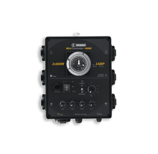 [C8CLM8066] Cli-Mate Twin Controller Humi 12 Amp + 12 Amp