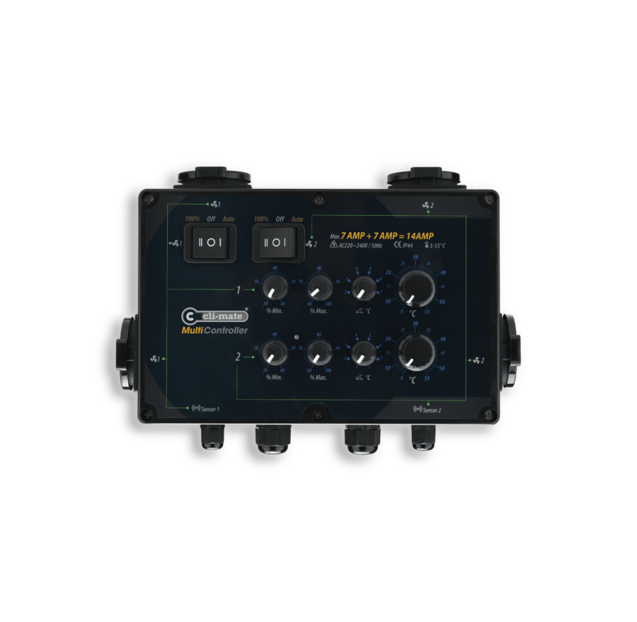 [C8CLM4037] Cli-Mate Multi-Controller 7+7 Amp. 