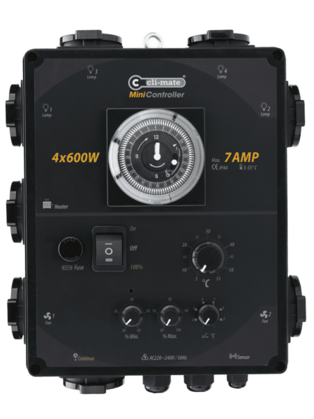 Cli-Mate Mini-Controller 4 x 600W + 7 Amp