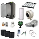 Complete Growtent 120x120x200cm with 360W LED V4