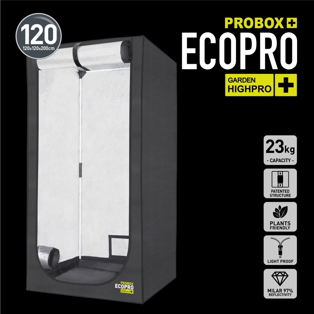 [C8GHPARMA0123] Garden Highpro EcoPro 120 Grow tent 120x120x200cm