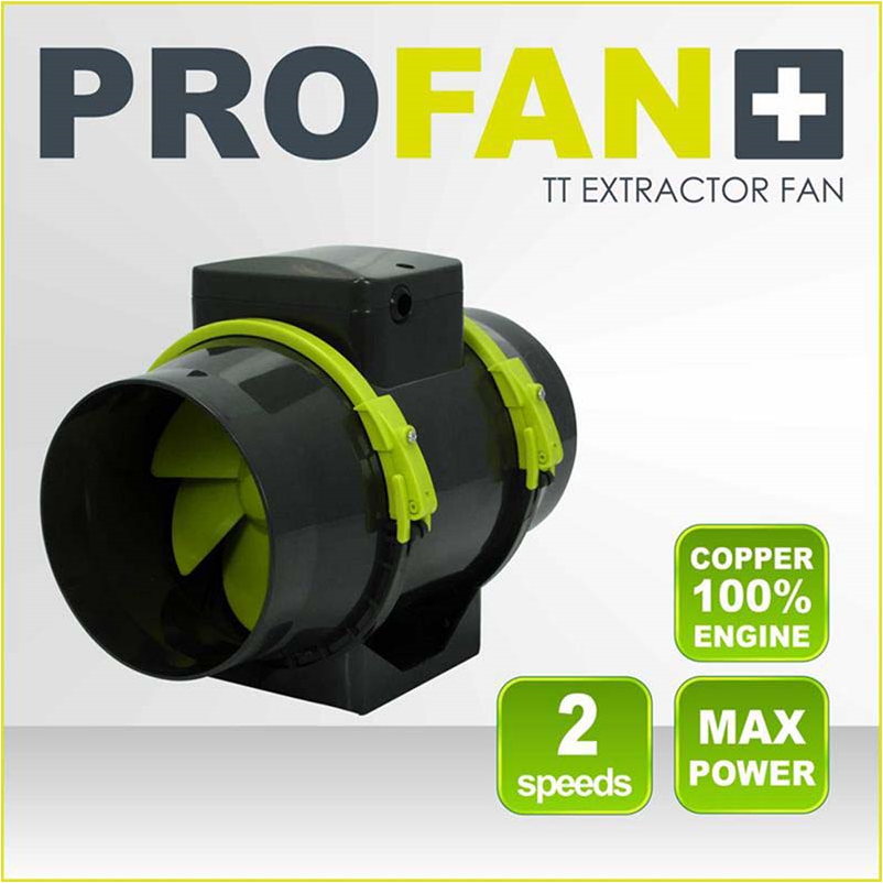 TT 100 Garden Highpro Extractor (145/187m³/h)