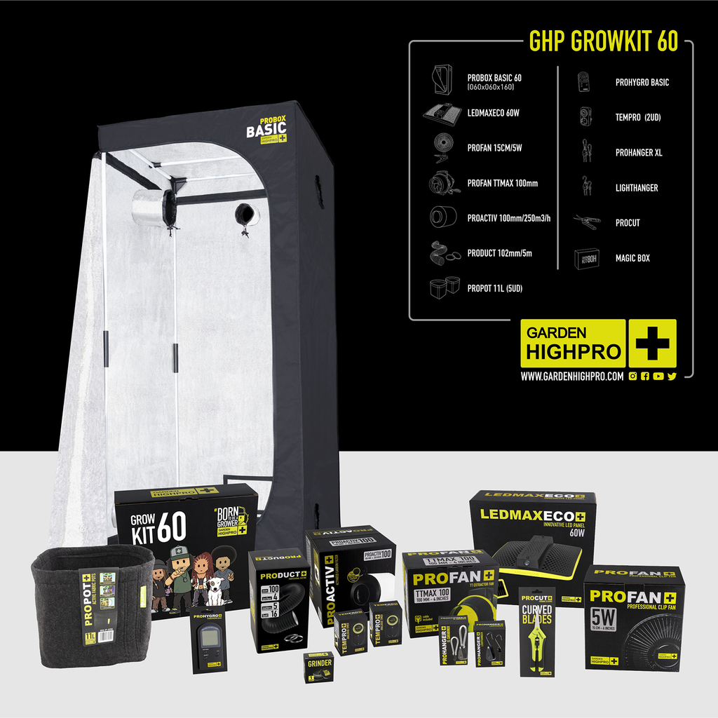 Garden Highpro Growkit 60 Tempros Wardrobe Kit