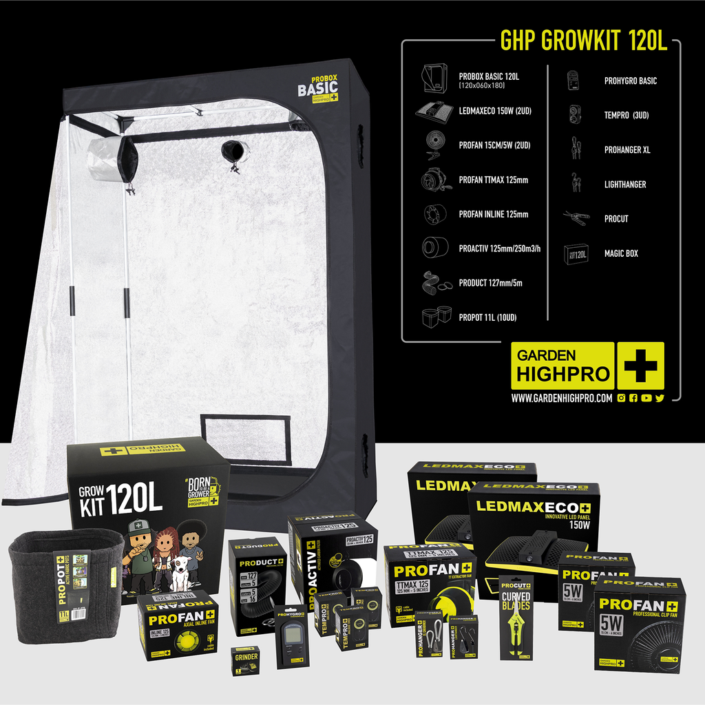 Garden Highpro Growkit 120L Tempros Wardrobe Kit
