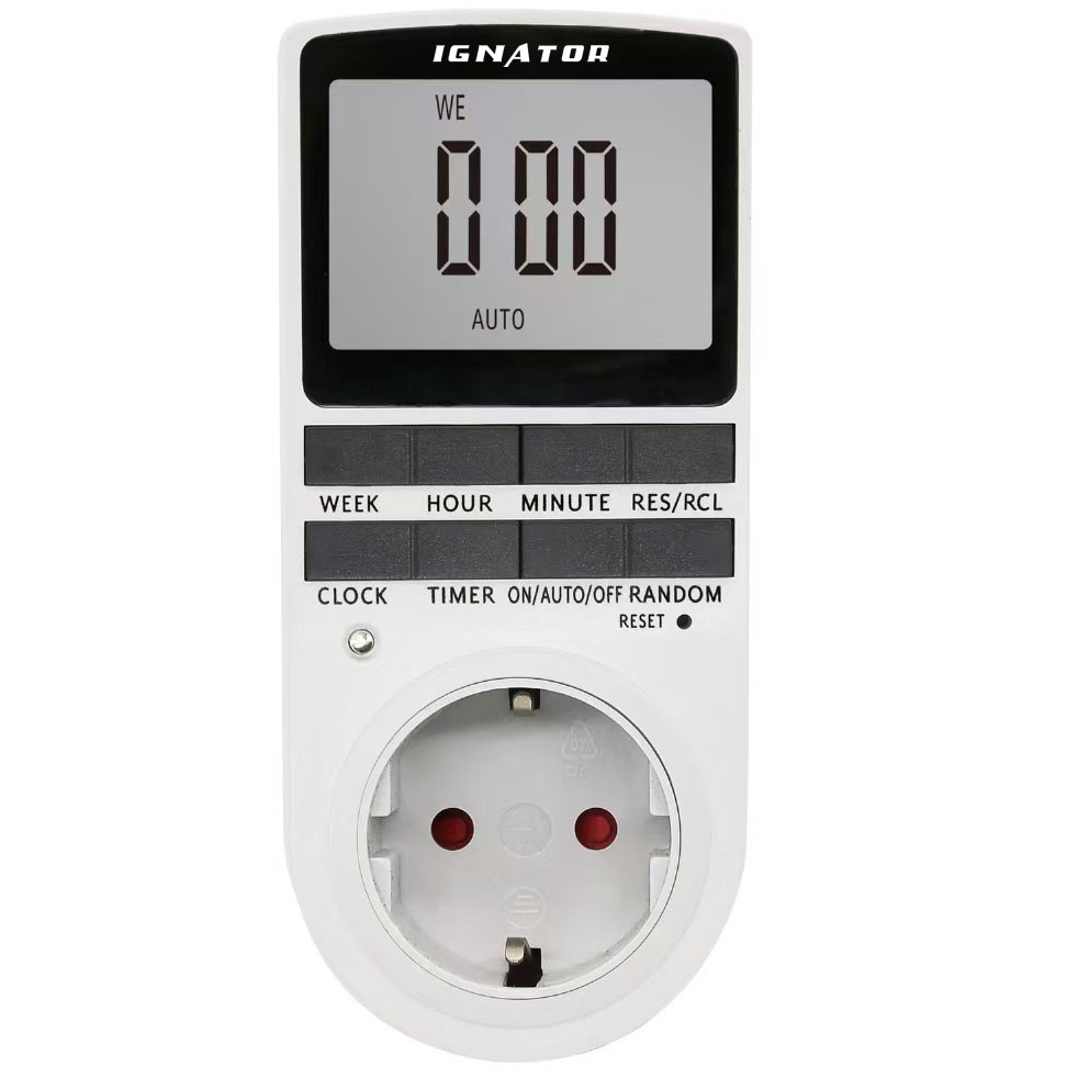 Digital Timer 16A Ignator L+N