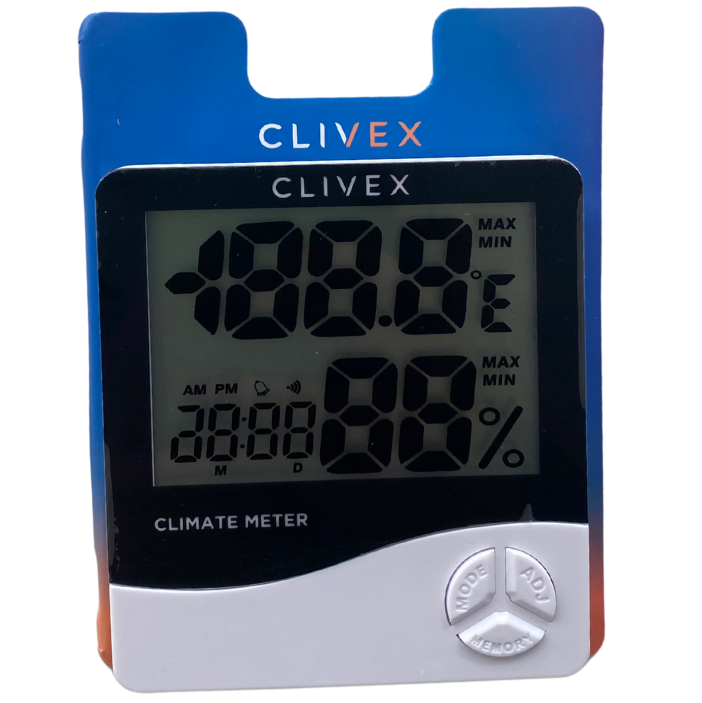 Clivex Climate Meter Thermohygrometer