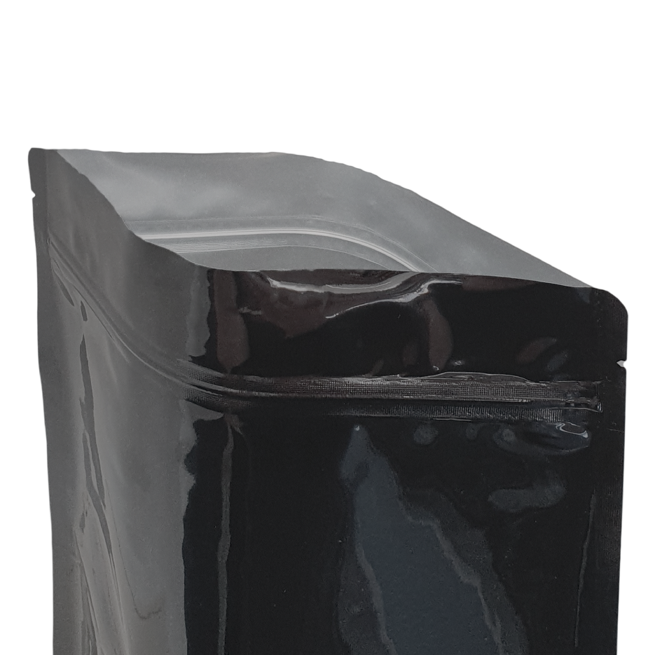 Aluminium Zip & Seal Bag Black - 56x 91 cm