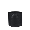 Stofftopf rund schwarz - 26 L
