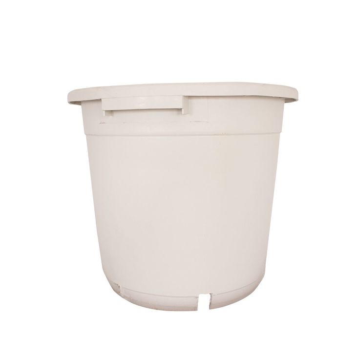 Topf Rund weiß - 25 L