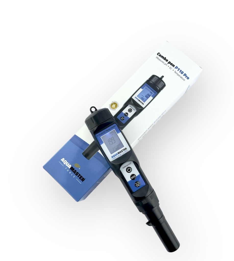 Aquamaster P110 Pro Combo Pen (pH, EC, Temp)