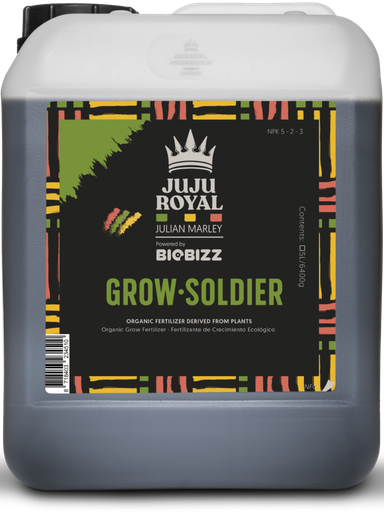 [C8BIZG202008] BioBizz Juju Royal Grow·Soldier - Grow Fertilizer | 5 L