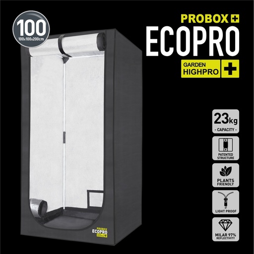 [C8GHPARMA0122] Garden Highpro EcoPro 100 Grow tent 100x100x200cm