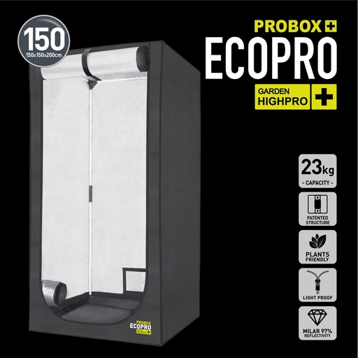 [C8GHPARMA0124] Garden Highpro EcoPro 150 Grow tent 150x150x200cm