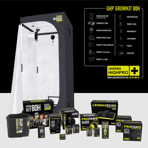 [C8GHPKIAR0089] Garden Highpro Growkit 80H Tempros Wardrobe Kit