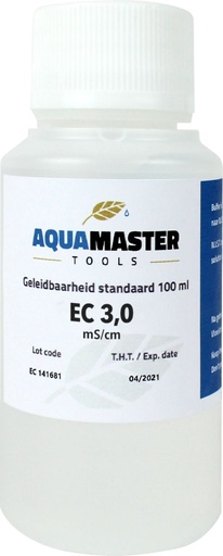 [C8DMH11052] Aquamaster Calibration solution EC 3.0 ( 100 ml )