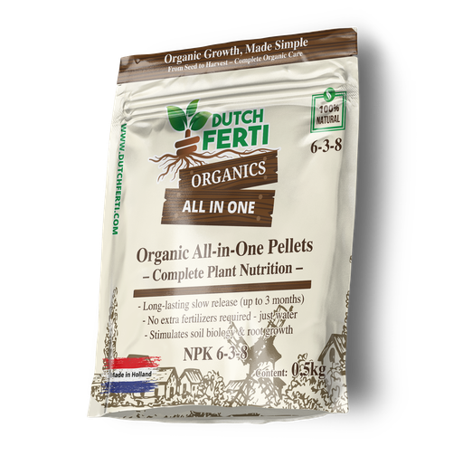 [C8DMH77339] Organic All in one pellets DF | 0,5 kg