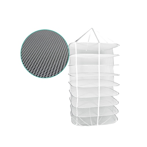 [C8DMH66027] Trockennetz quadratisch - 8x 80 cm