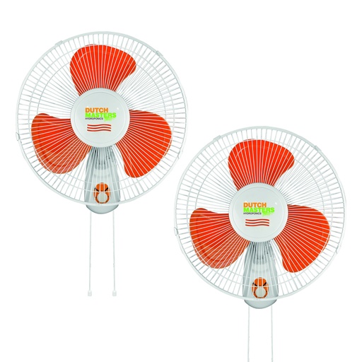[C8DMH11134] Ventilador de pared con cuerda DM (Caja de 2) - 40 cm 